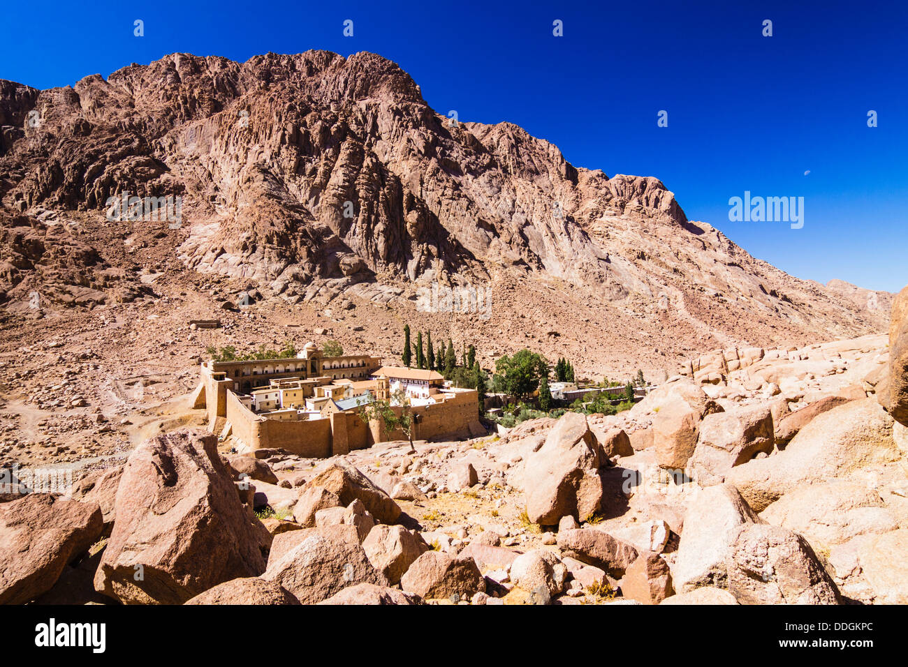 Le Monastère de Sainte Catherine . Sinaï, Égypte Banque D'Images