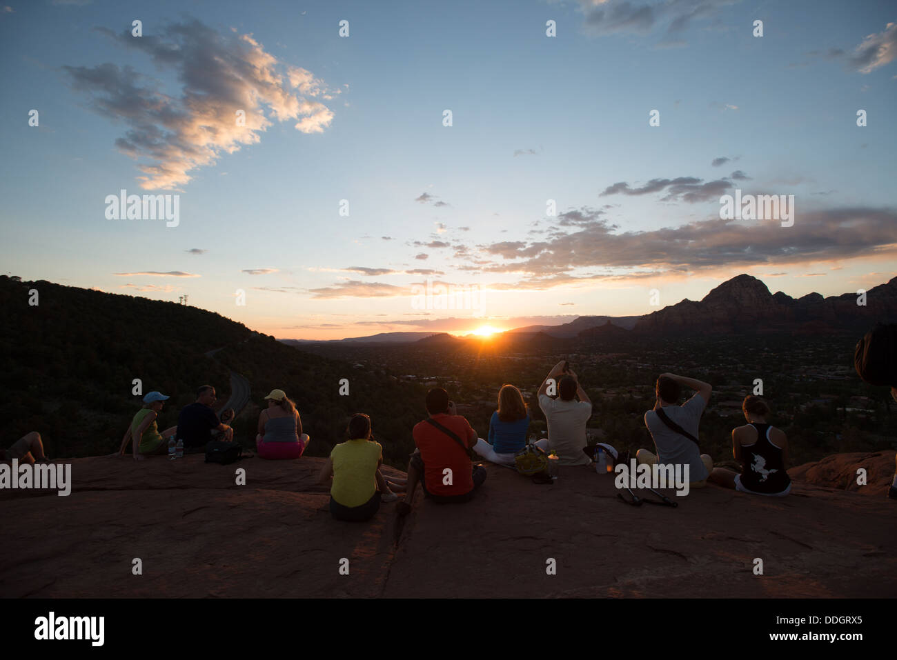 Vortex aéroport Arizona Sedona Banque D'Images