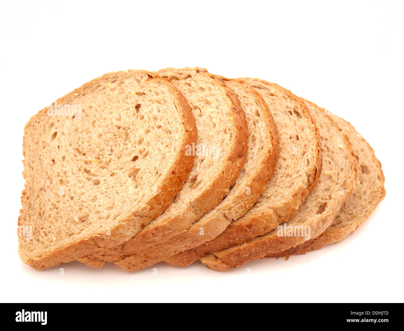 Du pain sur un fond blanc Banque D'Images Du pain sur un fond blanc Banque D'Images