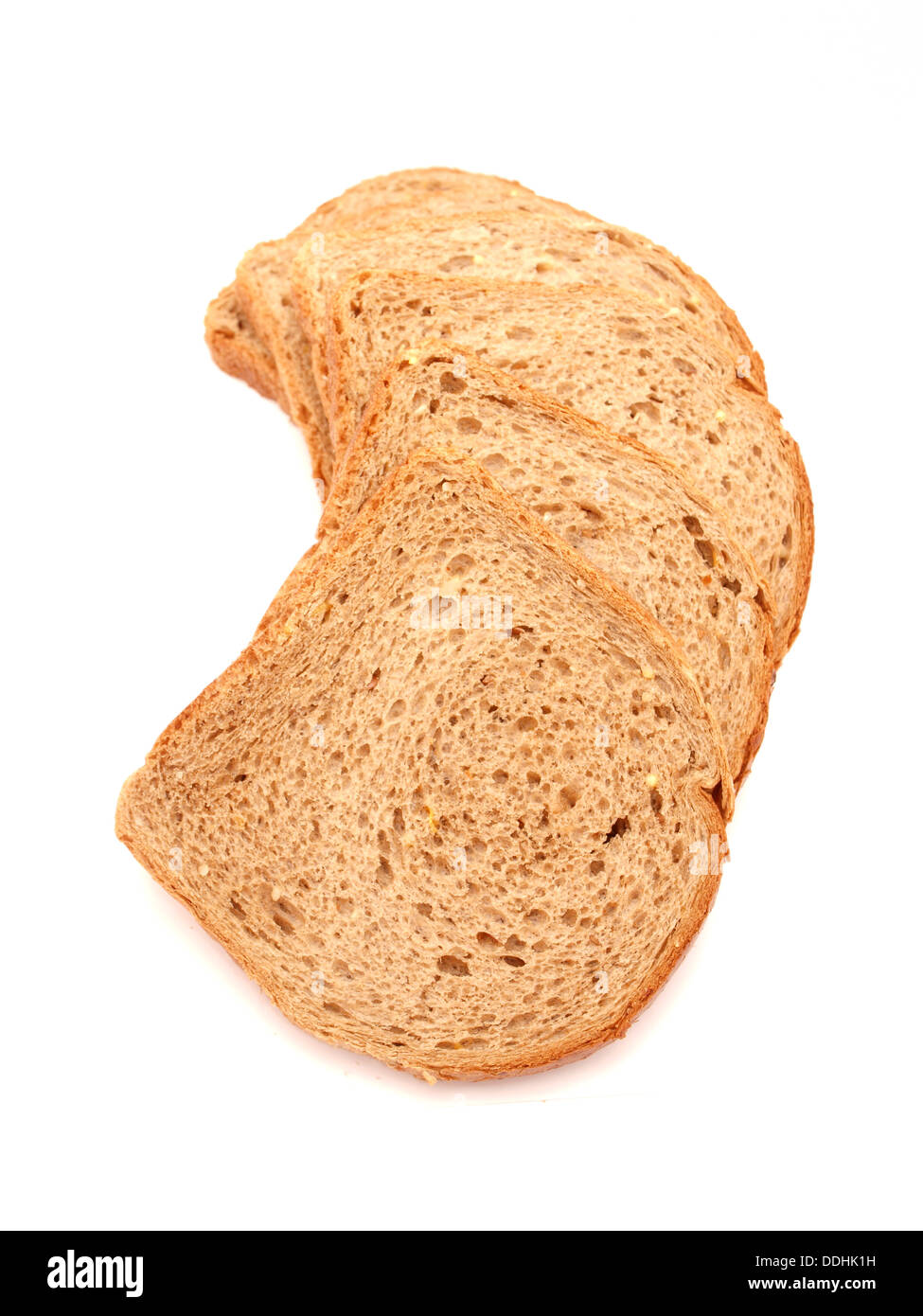 Du pain sur un fond blanc Banque D'Images Du pain sur un fond blanc Banque D'Images