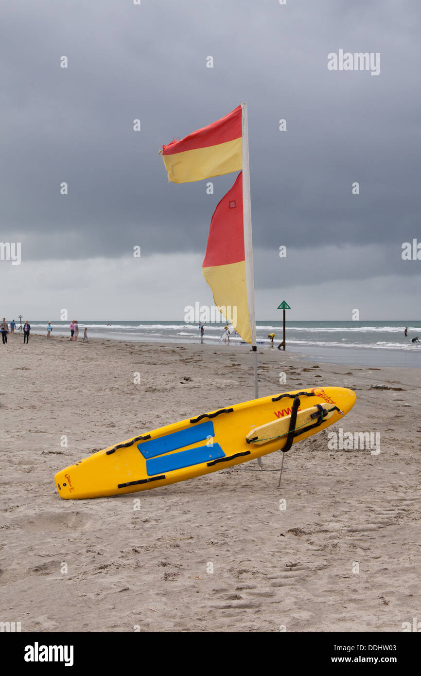 West Wittering Beach, West Sussex, Angleterre, Royaume-Uni. Banque D'Images
