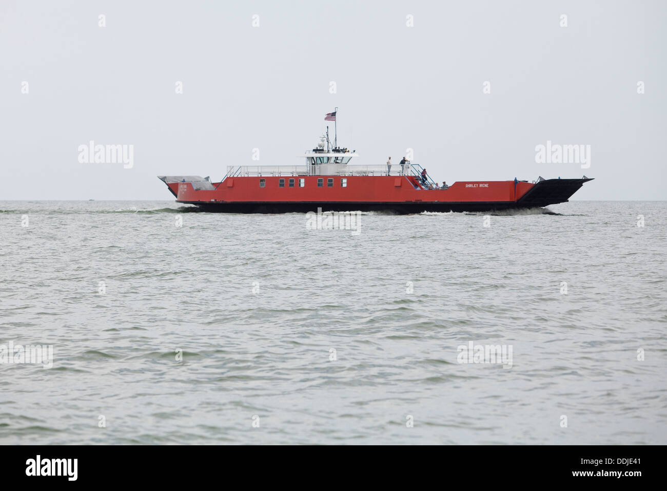 Shirley Irene ferry est représenté sur le lac Érié, en Ohio Banque D'Images