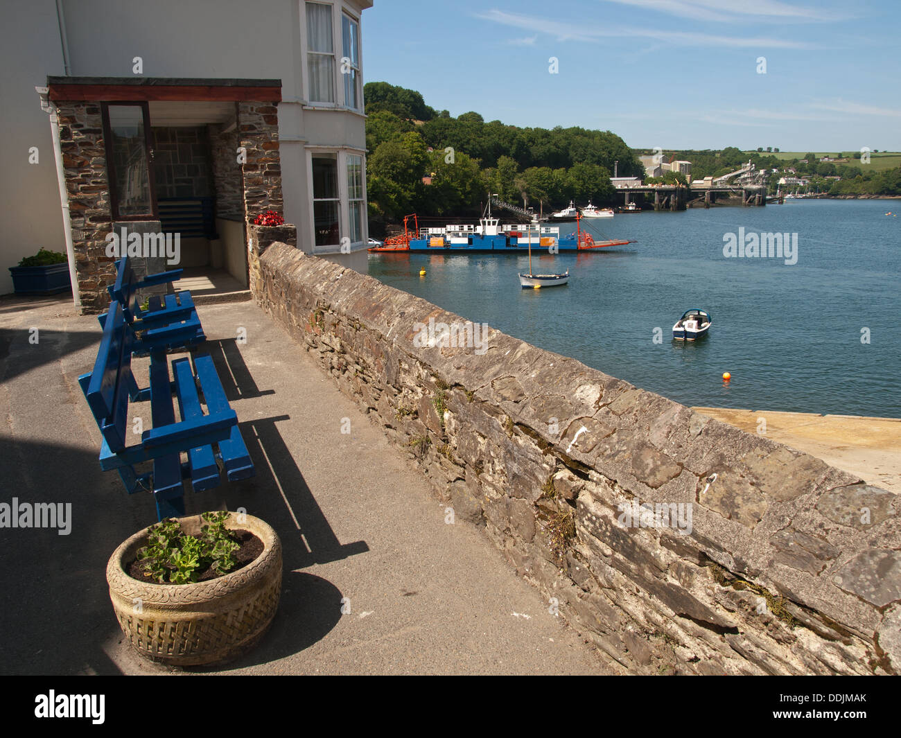 Fowey Cornwall England UK Banque D'Images