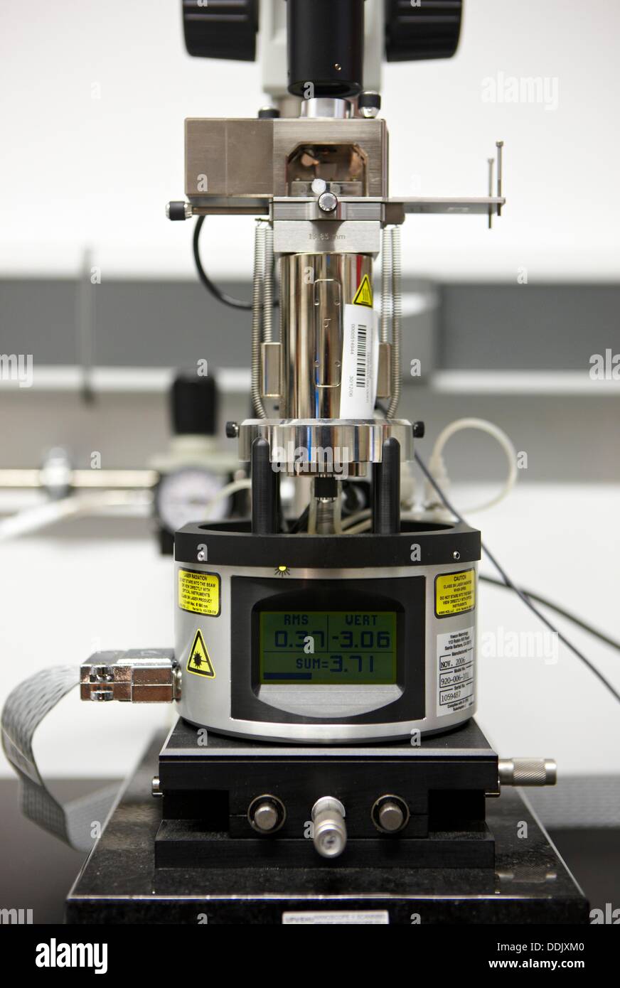 Microscope à force atomique (AFM), la physique des matériaux Centre est un  centre mixte de la recherche scientifique espagnol CSIC et du Conseil Photo  Stock - Alamy