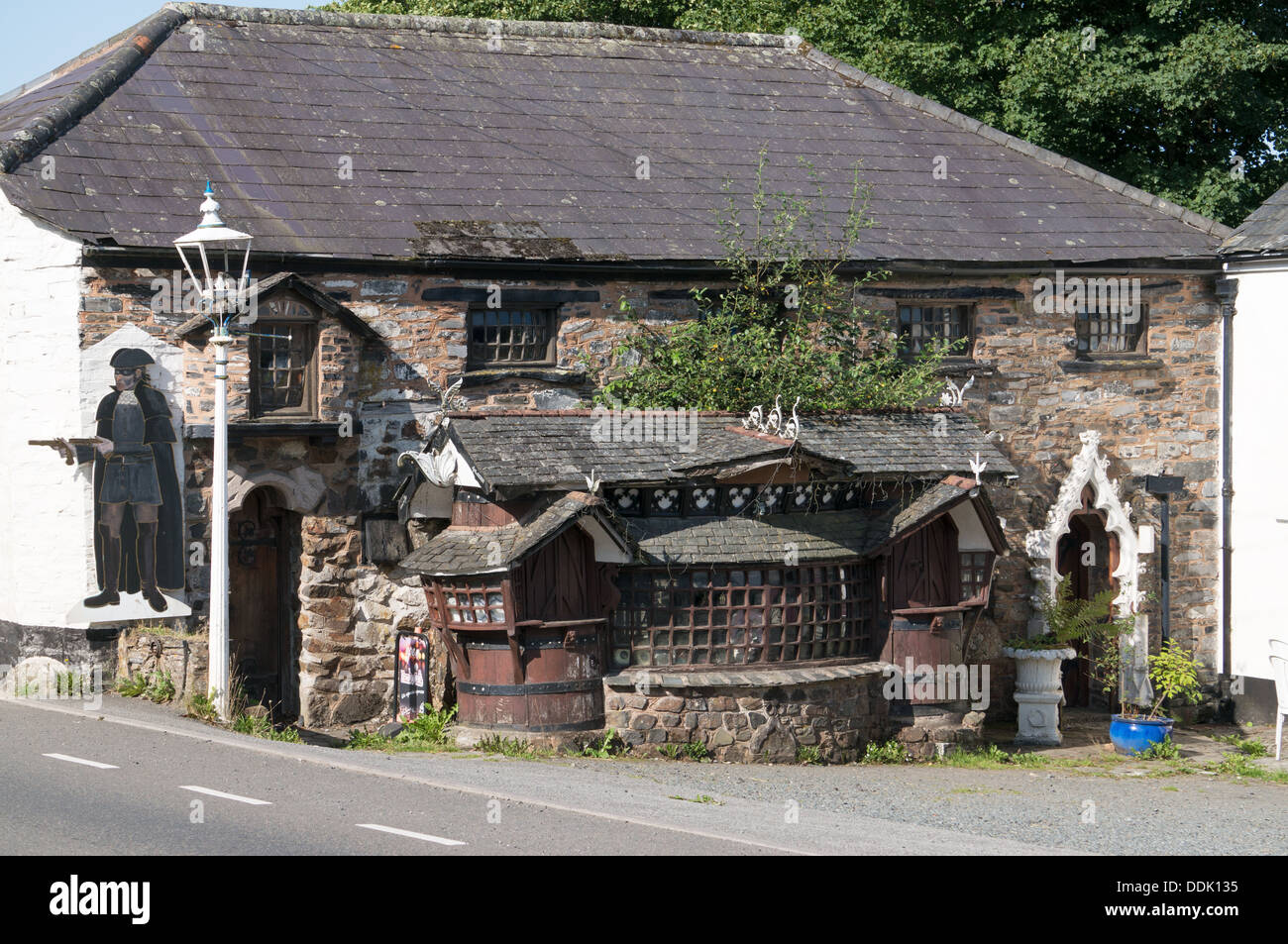 Le Highwayman Inn en Sourton, Devon, England, UK Banque D'Images