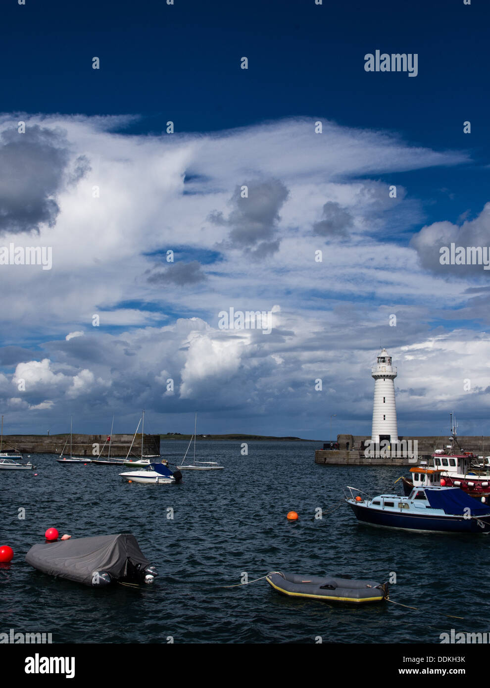 Phare de Donaghadee Banque D'Images