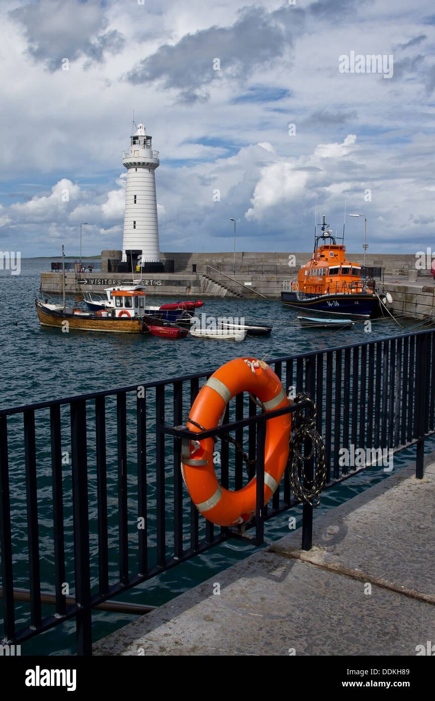 Phare de Donaghadee Banque D'Images