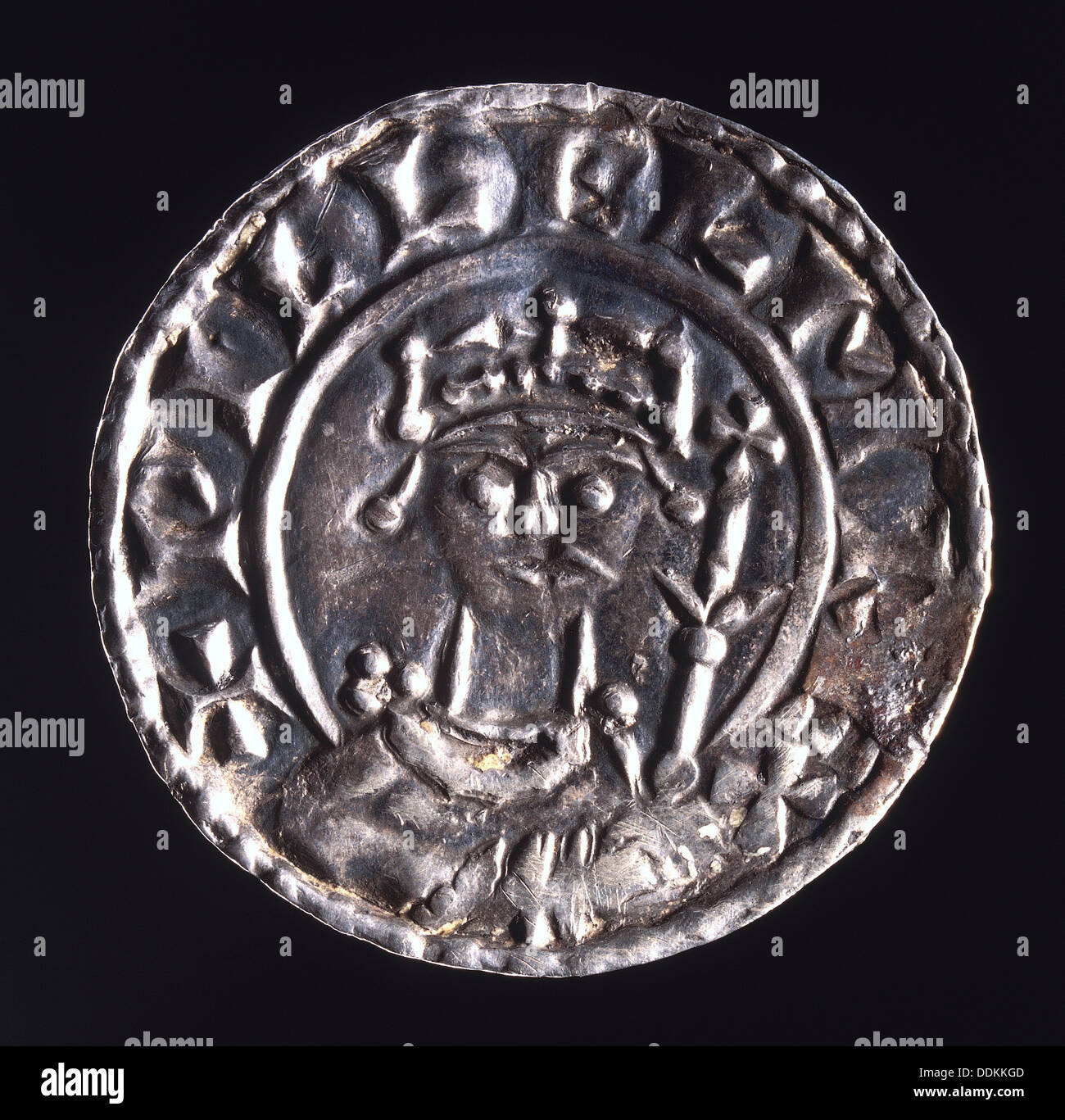 Penny d'argent de William I, c1066-c1087. Artiste : Inconnu Banque D'Images