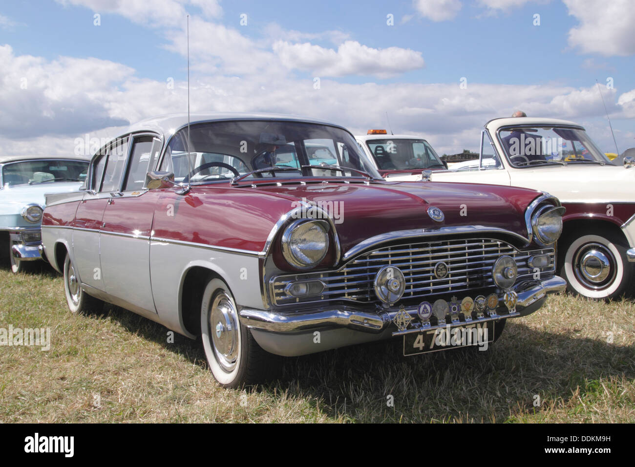 1960 Vauxhall Cresta à White Waltham Festival Rétro 2013 Banque D'Images