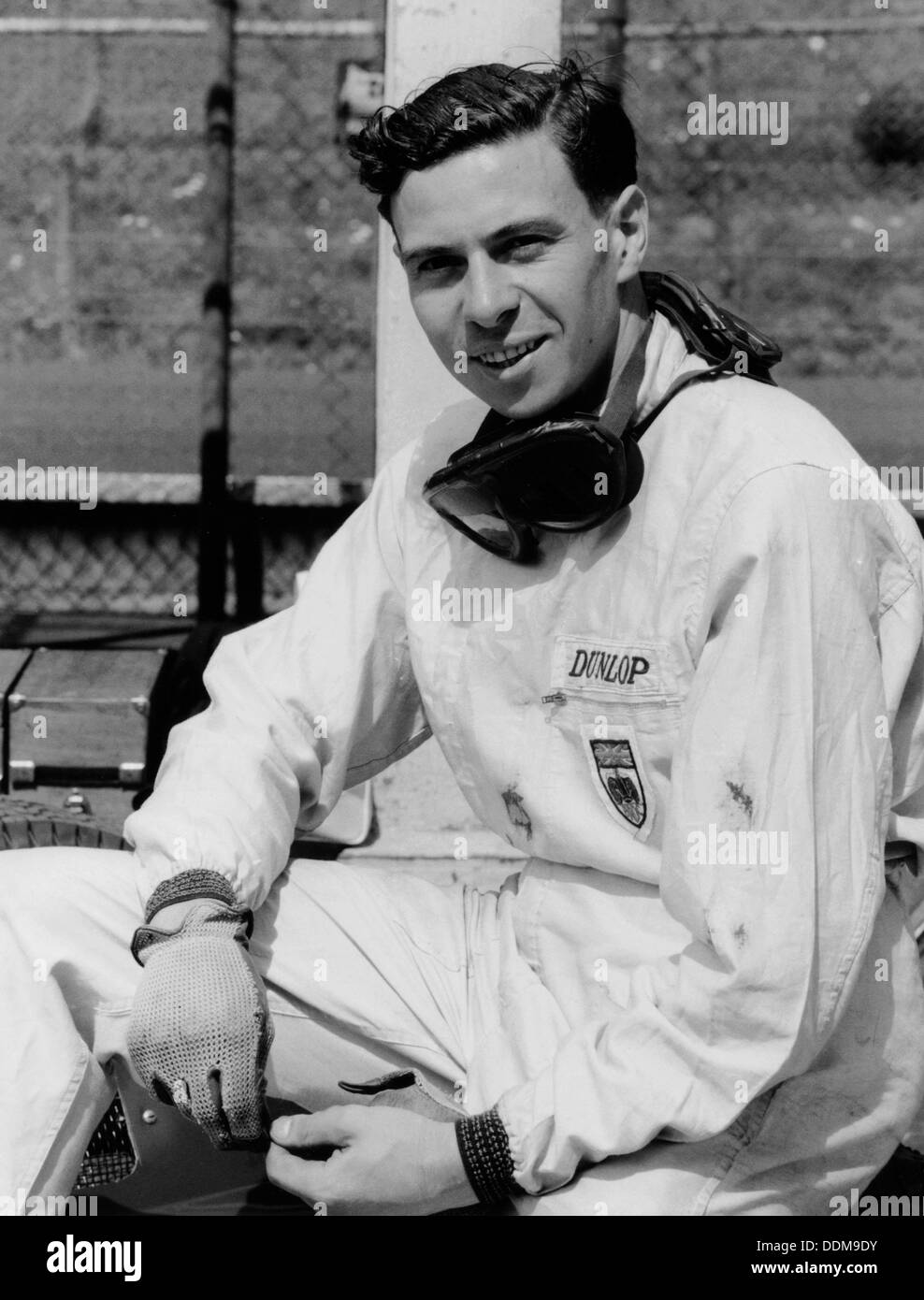 Jim Clark, (c1960 ?). Artiste : Inconnu Banque D'Images