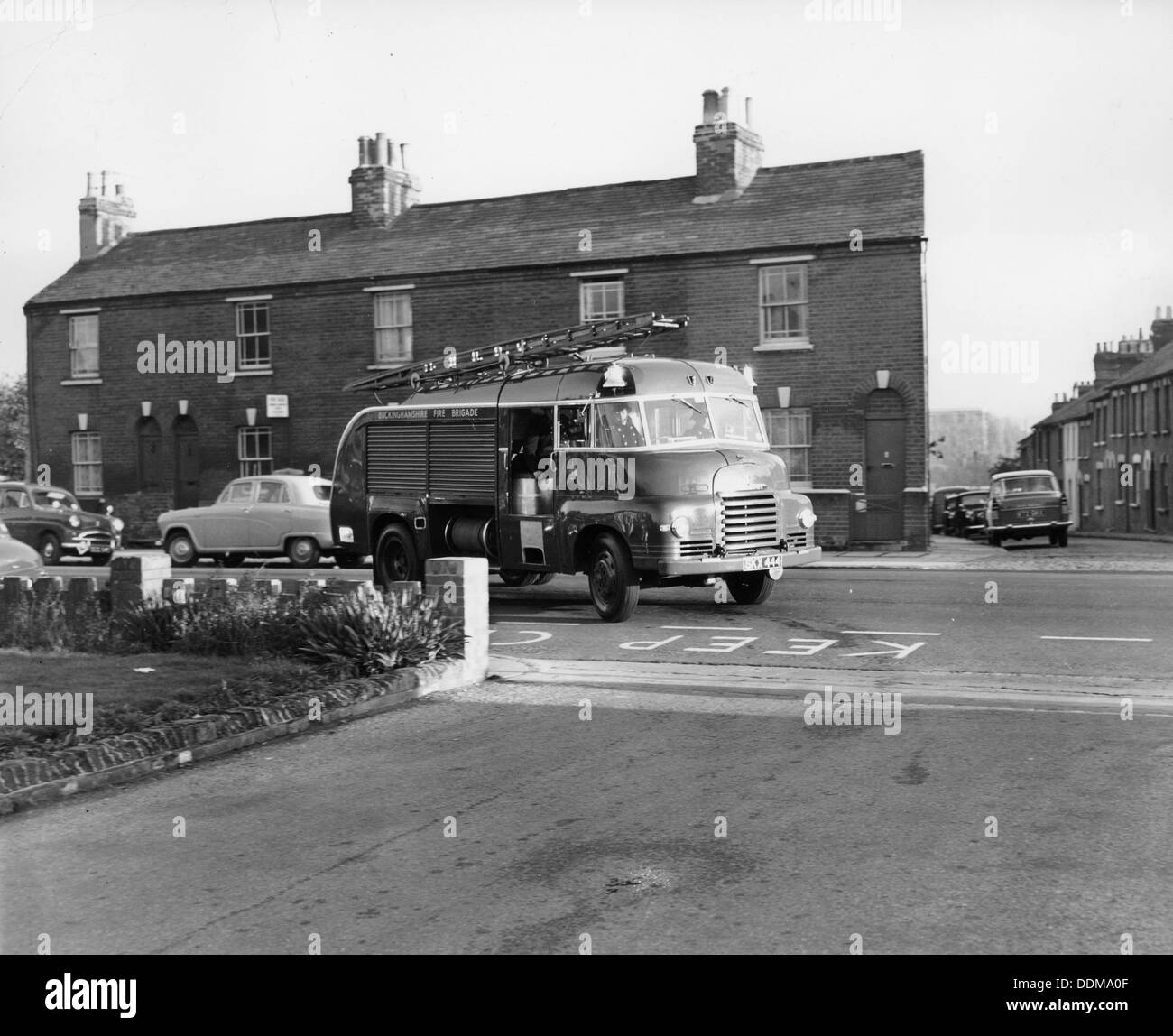 1950 Bedford s type d'incendie, (c1950 ?). Artiste : Inconnu Banque D'Images