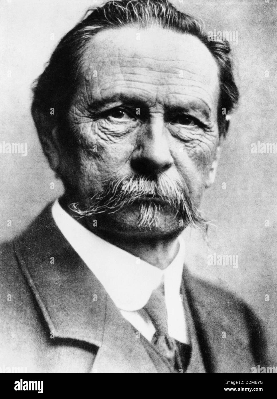Karl Benz. Artiste : Inconnu Banque D'Images