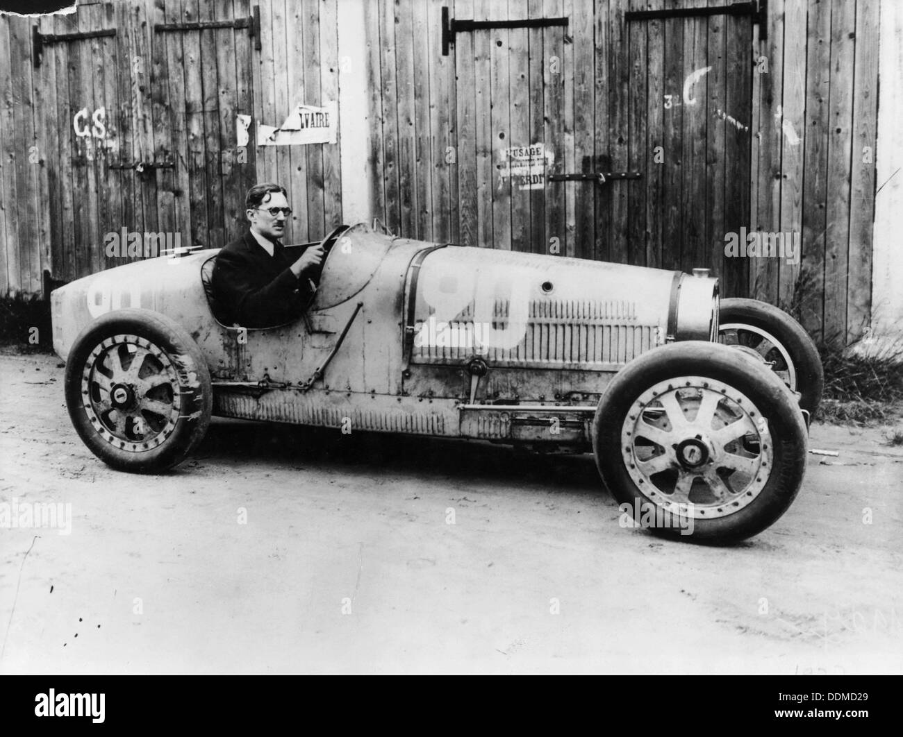 George Eyston dans un 1927 Bugatti Type 35B, (1927 ?). Artiste : Inconnu Banque D'Images