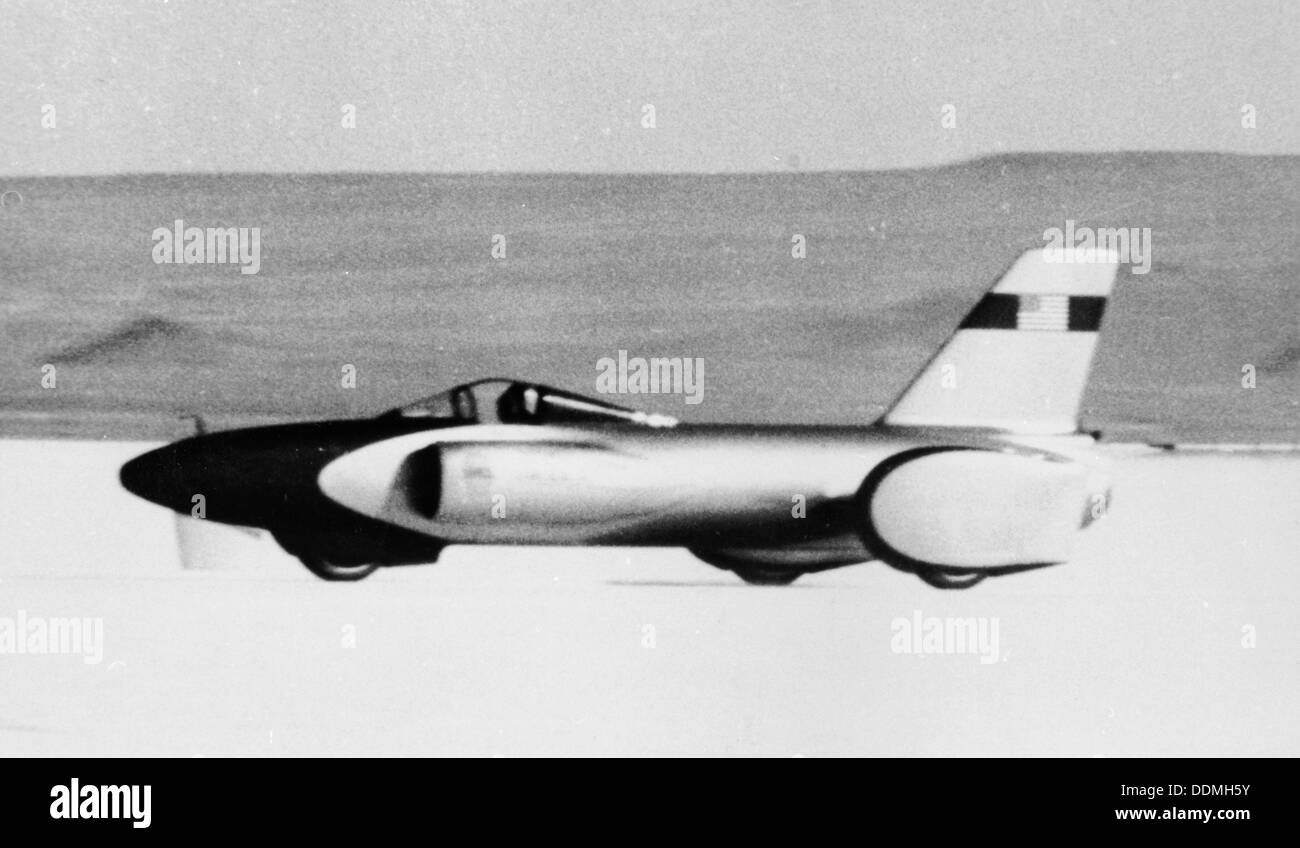 "L'esprit de l'Amérique" Record de vitesse automobile, c1963-1964. Artiste : Inconnu Banque D'Images