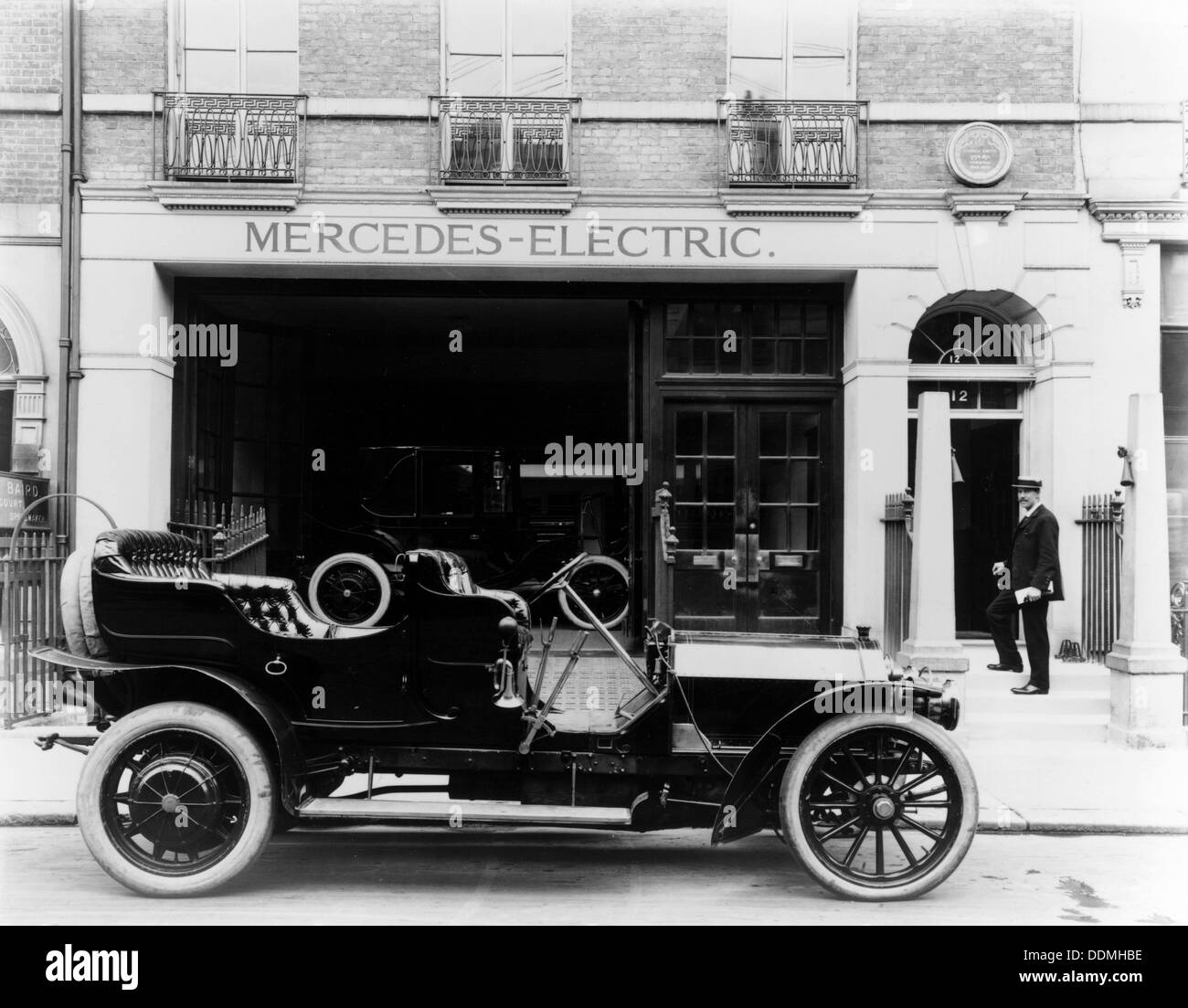 1907 Mercedes-Mixte des voitures de tourisme, 1907. Artiste : Inconnu Banque D'Images