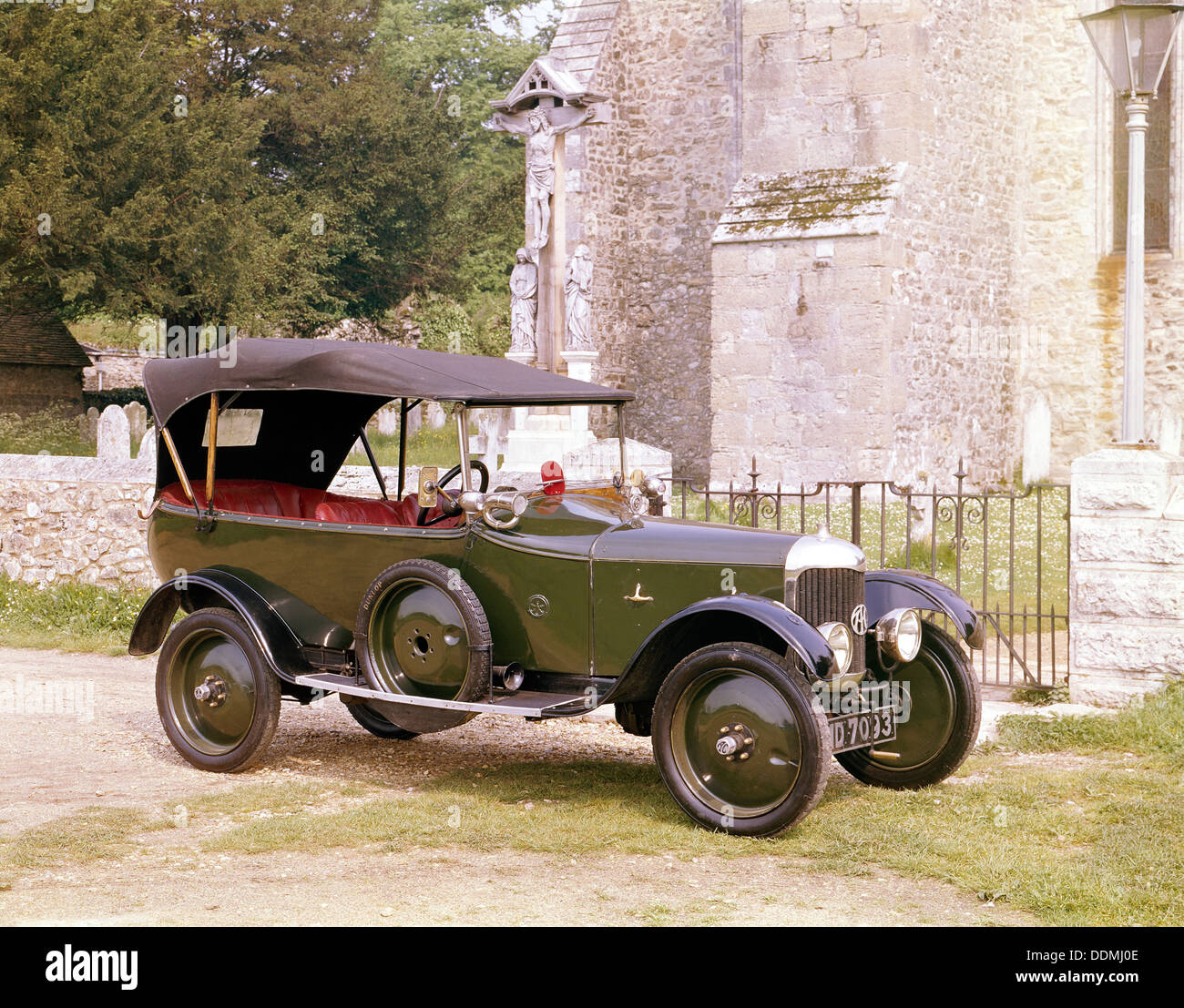 Un 1921 AC 11,9 hp. Artiste : Inconnu Banque D'Images