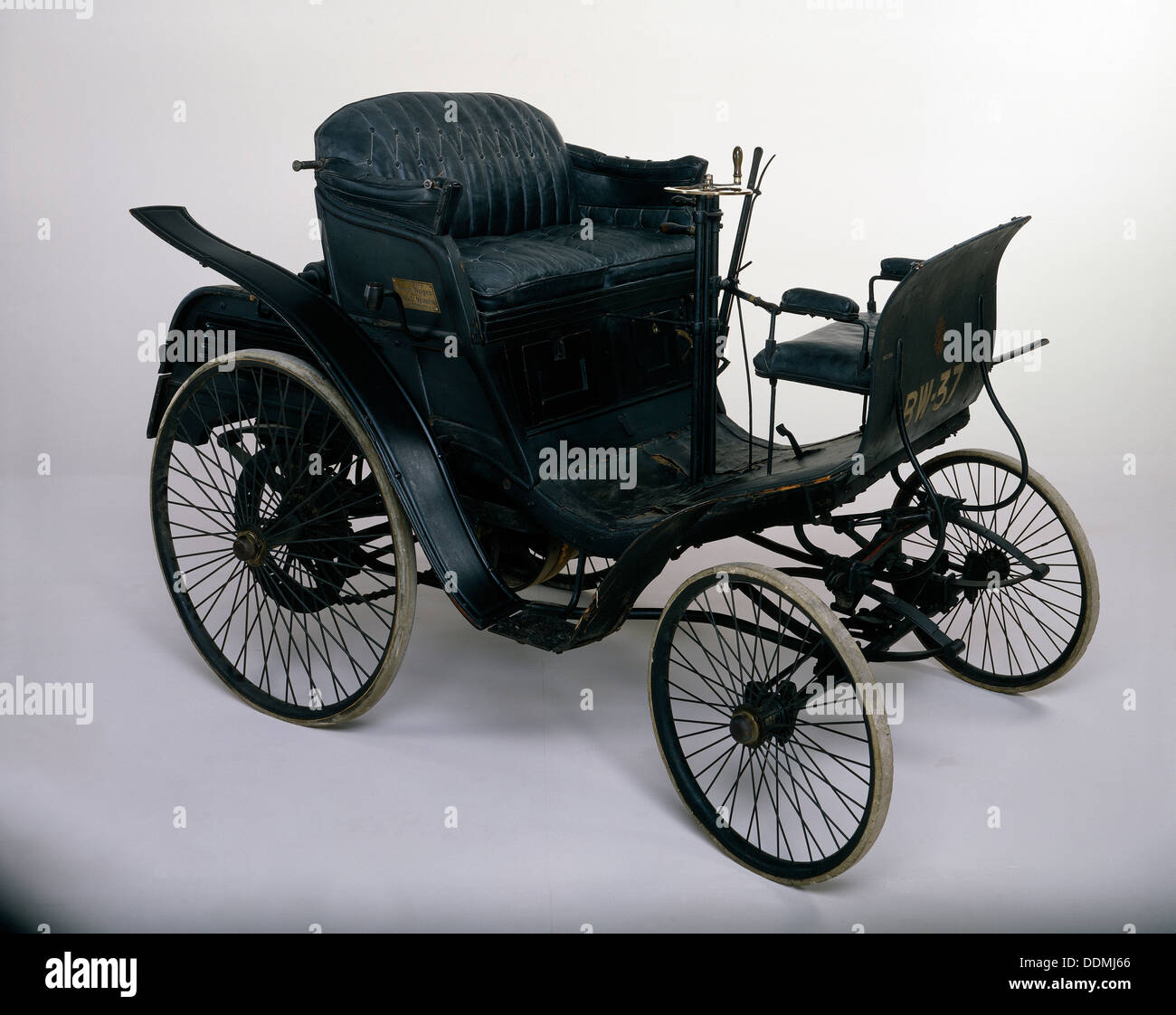 1898 Benz Velo 3hp voiture. Artiste : Inconnu Banque D'Images