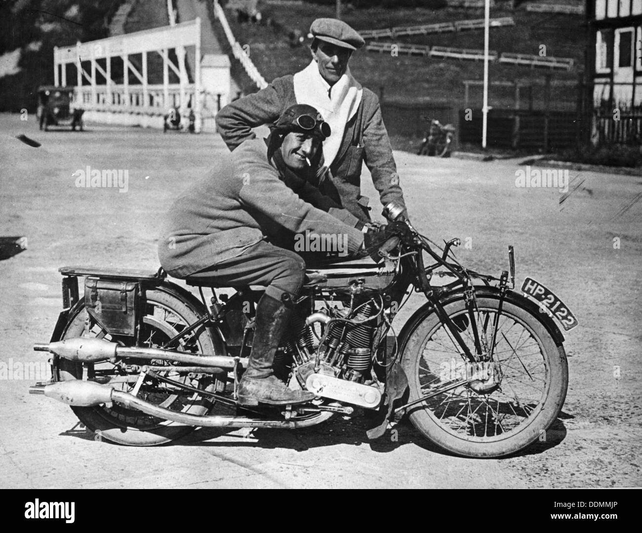 Mk1 Brough Superior 1000cc Moto, (début des années 20 ?). Artiste : Inconnu Banque D'Images