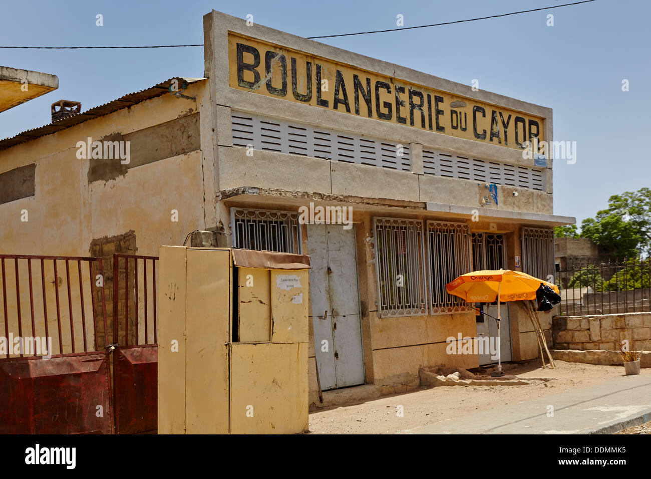 Boulangerie à Tivaouane, Sénégal, Afrique Banque D'Images