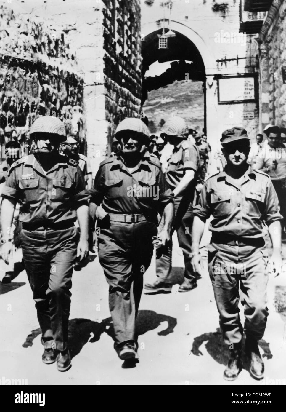 Moshe Dayan (1915-1981), Général et homme politique israélien, 1967. Artiste : Inconnu Banque D'Images