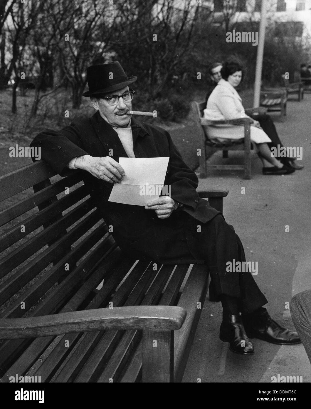 Groucho Marx (1890-1977), comédien américain, 1965. Artiste : Inconnu Banque D'Images