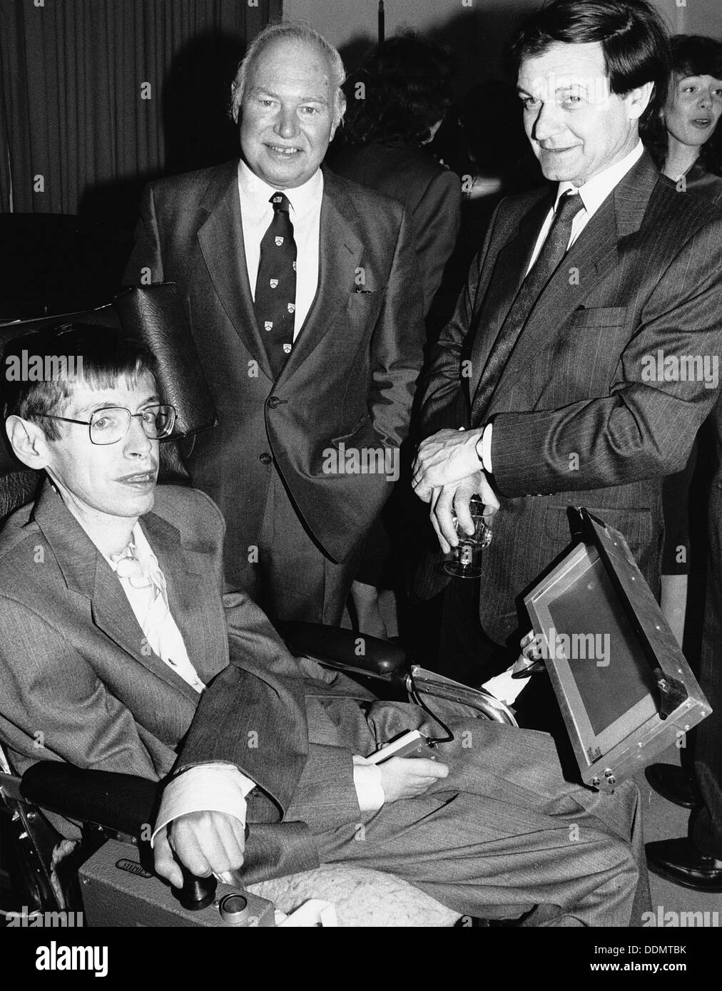 Le professeur Stephen Hawking (1942- ), médecin britannique. Artiste : Inconnu Banque D'Images