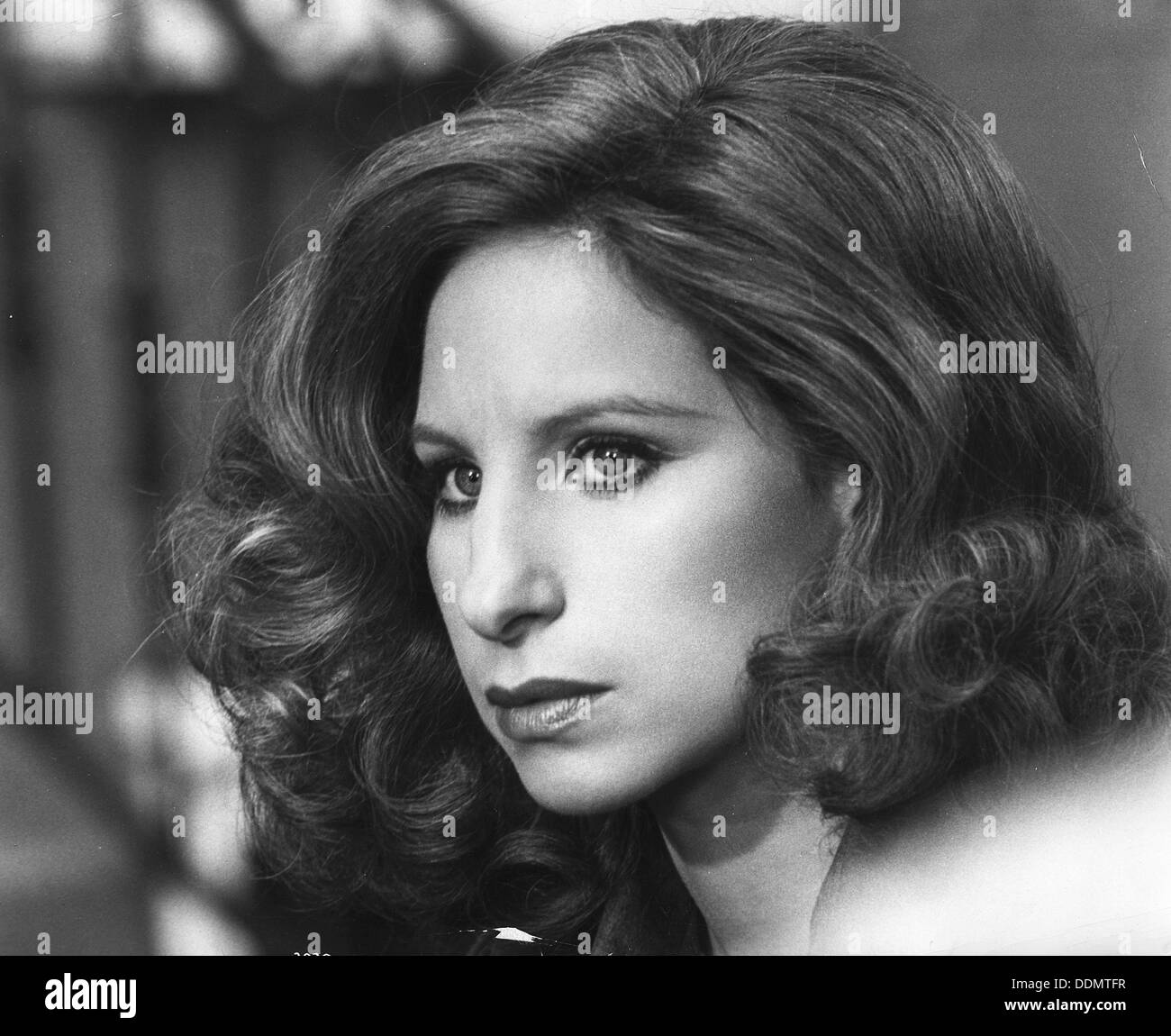 Barbara Streisand (1942-), actrice et chanteuse américaine, 1973 Banque ...