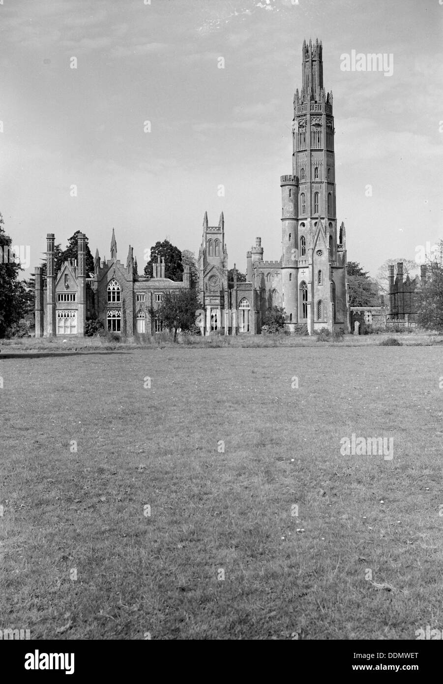 Le Château De Tonbridge, Kent, 1951. Artiste : J Mecklenburg Banque D'Images