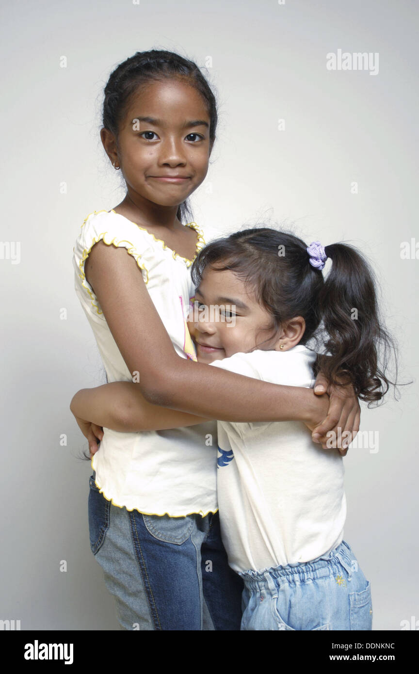 Year Old Asian Afro American Child Banque D Image Et Photos Alamy
