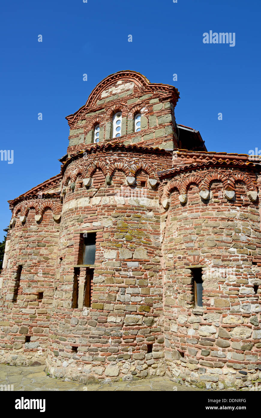 L'église Saint-Etienne à Nessebar, Bulgaria.Site du patrimoine mondial de l'UNESCO Banque D'Images