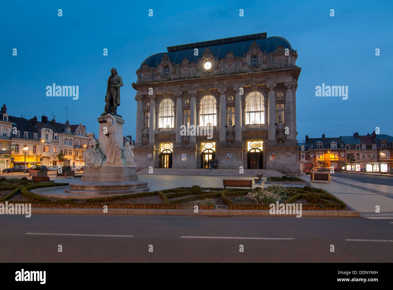 Théâtre, Calais, Nord, France, Europe Banque D'Images