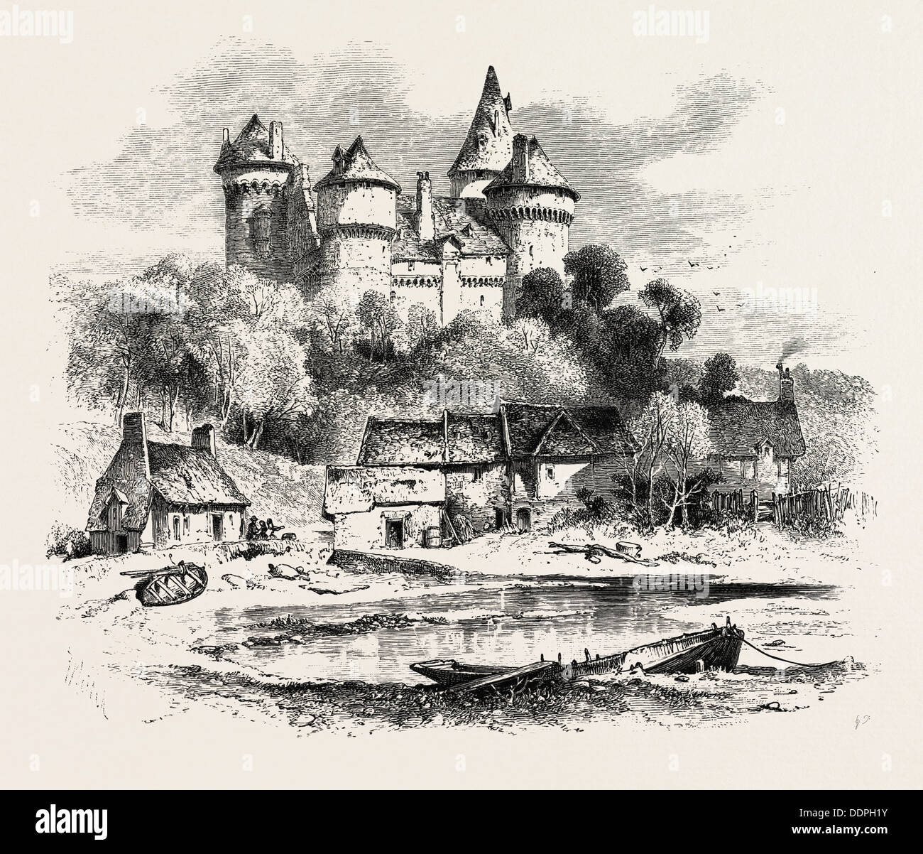 Chateau De Combourg Normandie Et Bretagne France La Gravure Du Xixe Siecle Photo Stock Alamy Chateau De Combourg Normandie Et Bretagne France La Gravure Du Xixe Siecle Photo Stock Alamy
