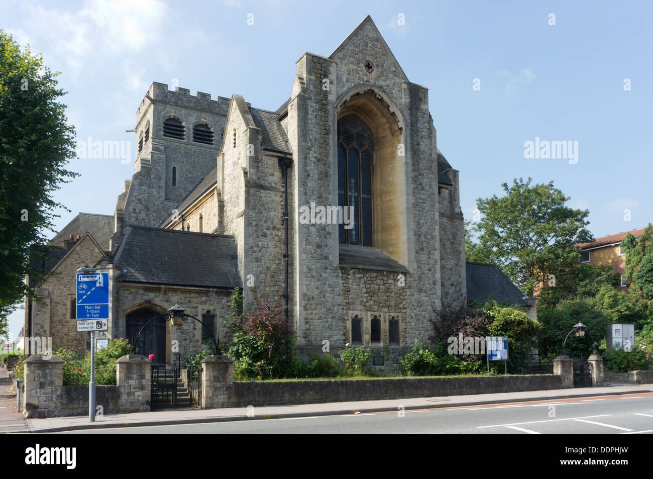 Penge Congregational Church, dans le sud de Londres. Banque D'Images