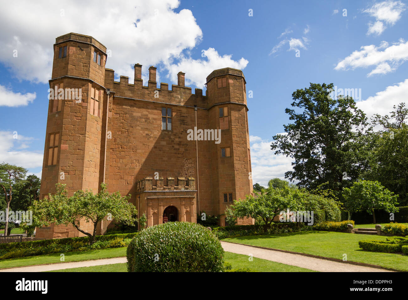 La porterie à Kenilworth, Warwickshire, en Angleterre. Banque D'Images