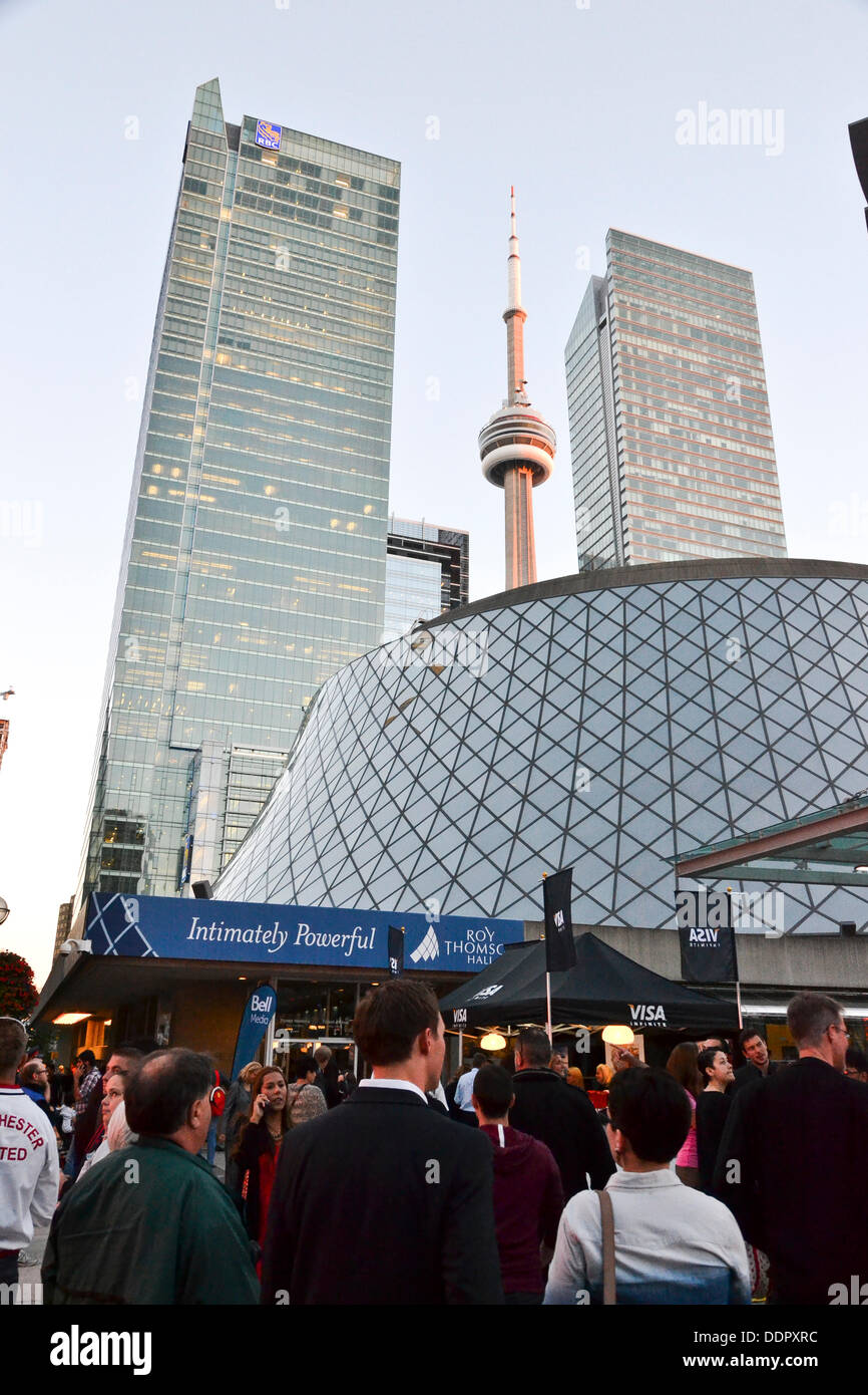 Toronto, Canada. Le 05 août, 2013. TIFF est maintenant l'un des plus prestigieux événements du genre dans le monde.En 1994, la décision a été prise de remplacer le nom "Festival des festivals" par "Toronto International Film Festival". Credit : Nisarg Photography/Alamy Live News Banque D'Images