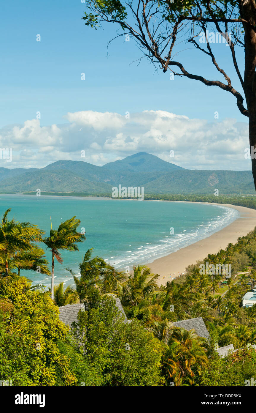 Plage de Port Douglas, Port Douglas, Queensland, Australie Banque D'Images