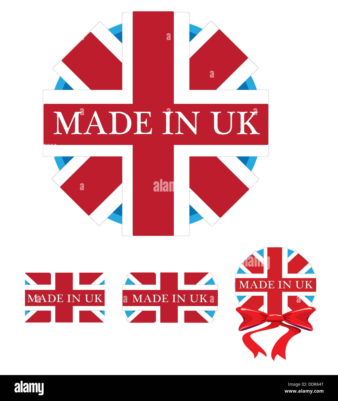 Faites en Royaume-Uni Banque D'Images