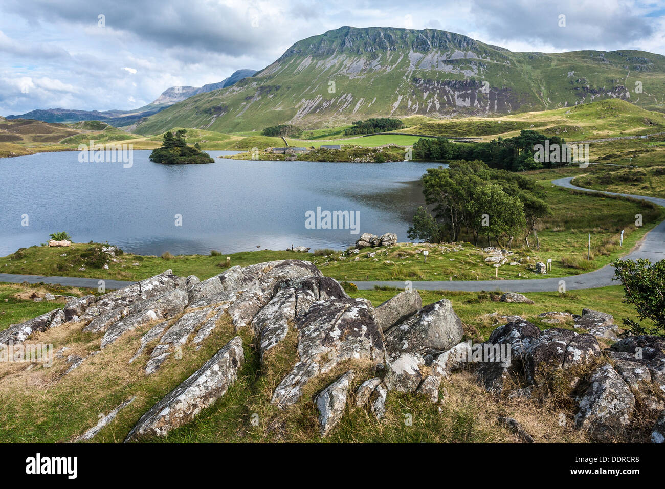 Cregennan , Lac près de Dolgellau, Pays de Galles Banque D'Images