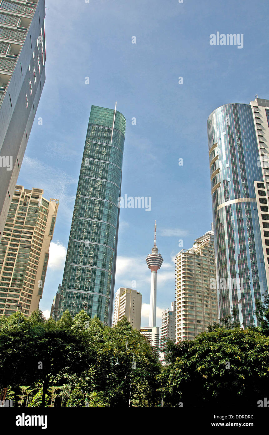 La tour Menara Kuala Lumpur, Malaisie Banque D'Images