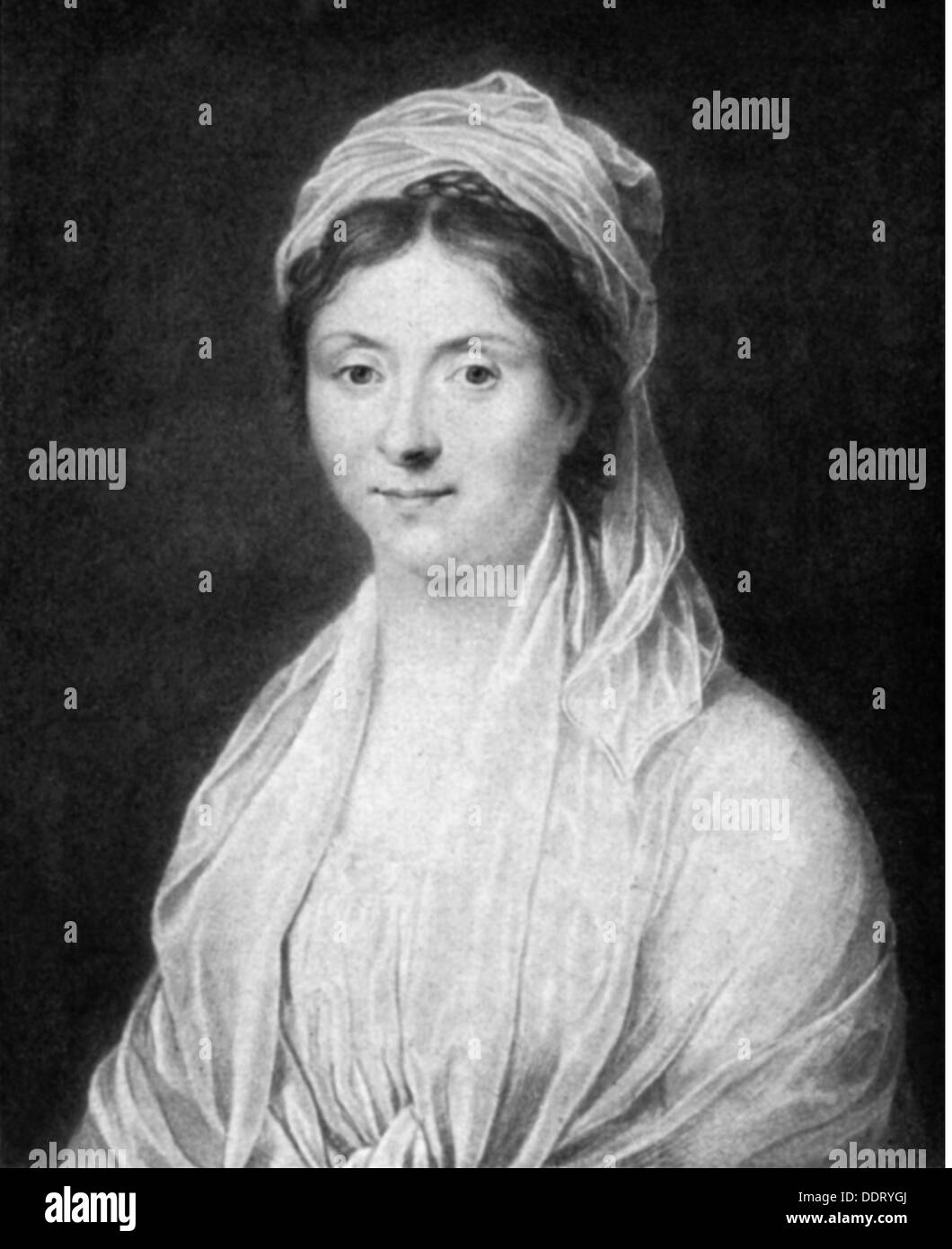 Bernstorff, Augusta Louise comtesse von, 7.1.1753 - 30.5.1835, l'Allemand femme noble, portrait, après peinture, vers 1785, l'artiste n'a pas d'auteur pour être effacé Banque D'Images