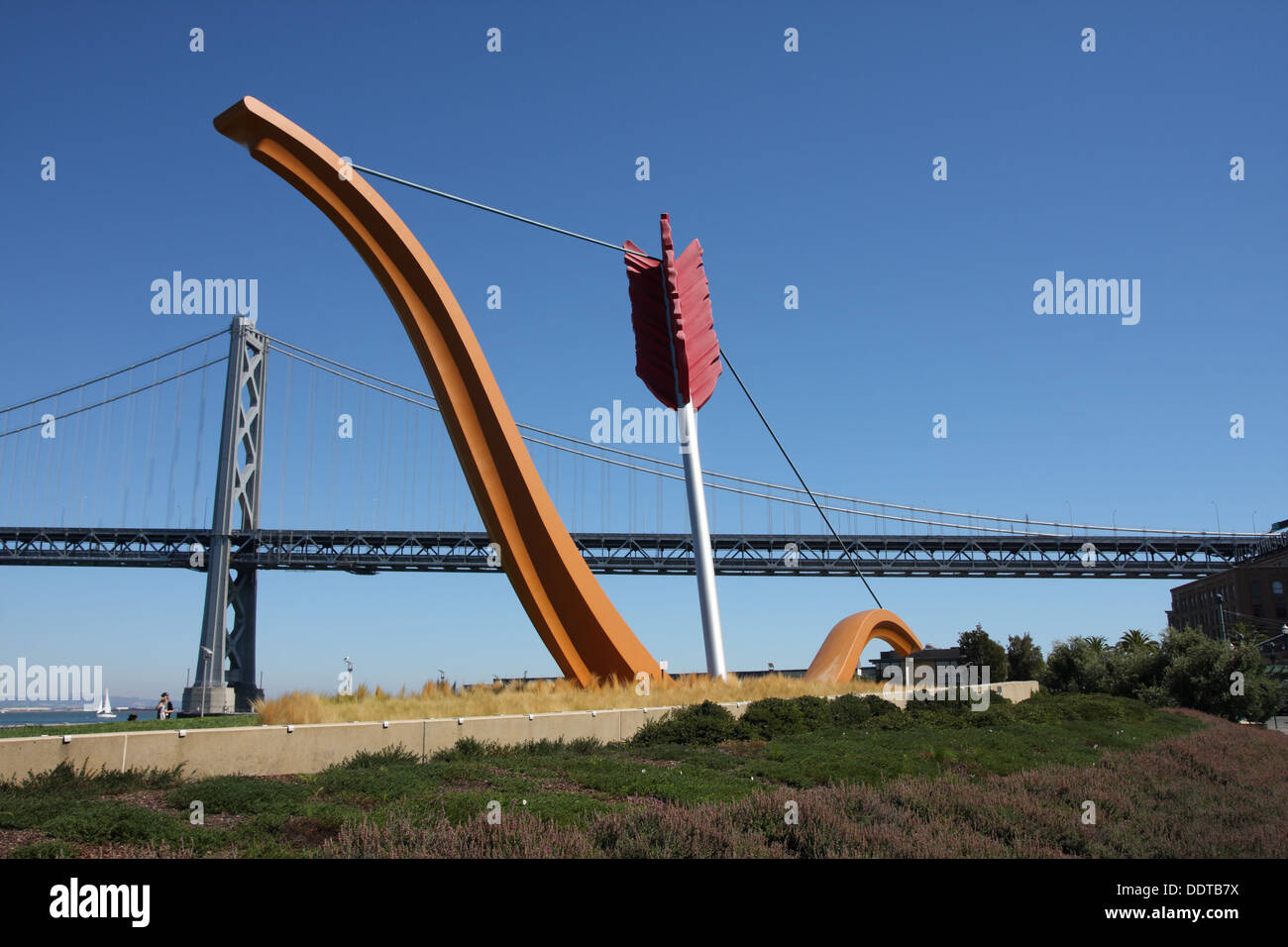 Cupid's Span à San Francisco Banque D'Images