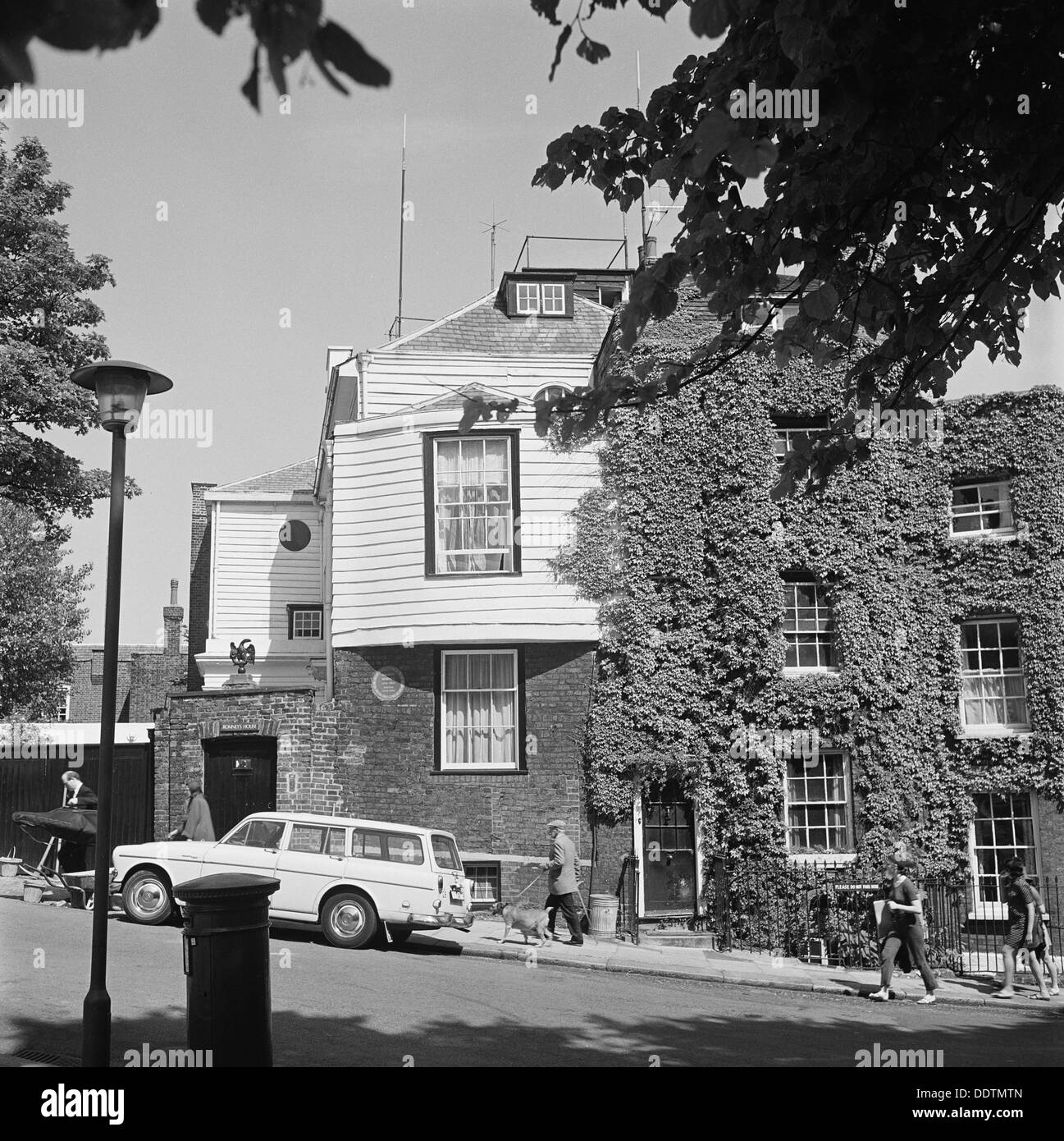 Romney's House, Holly Bush Hill, Hampstead, Londres, 1960-1965. Artiste : John Gay Banque D'Images