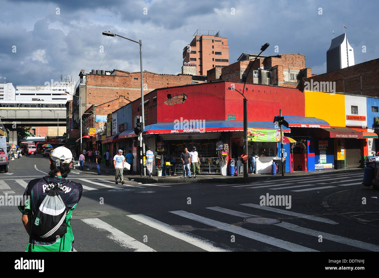 Marché Tejelo à Medellin .Département d'Antioquia. Colombie Banque D'Images