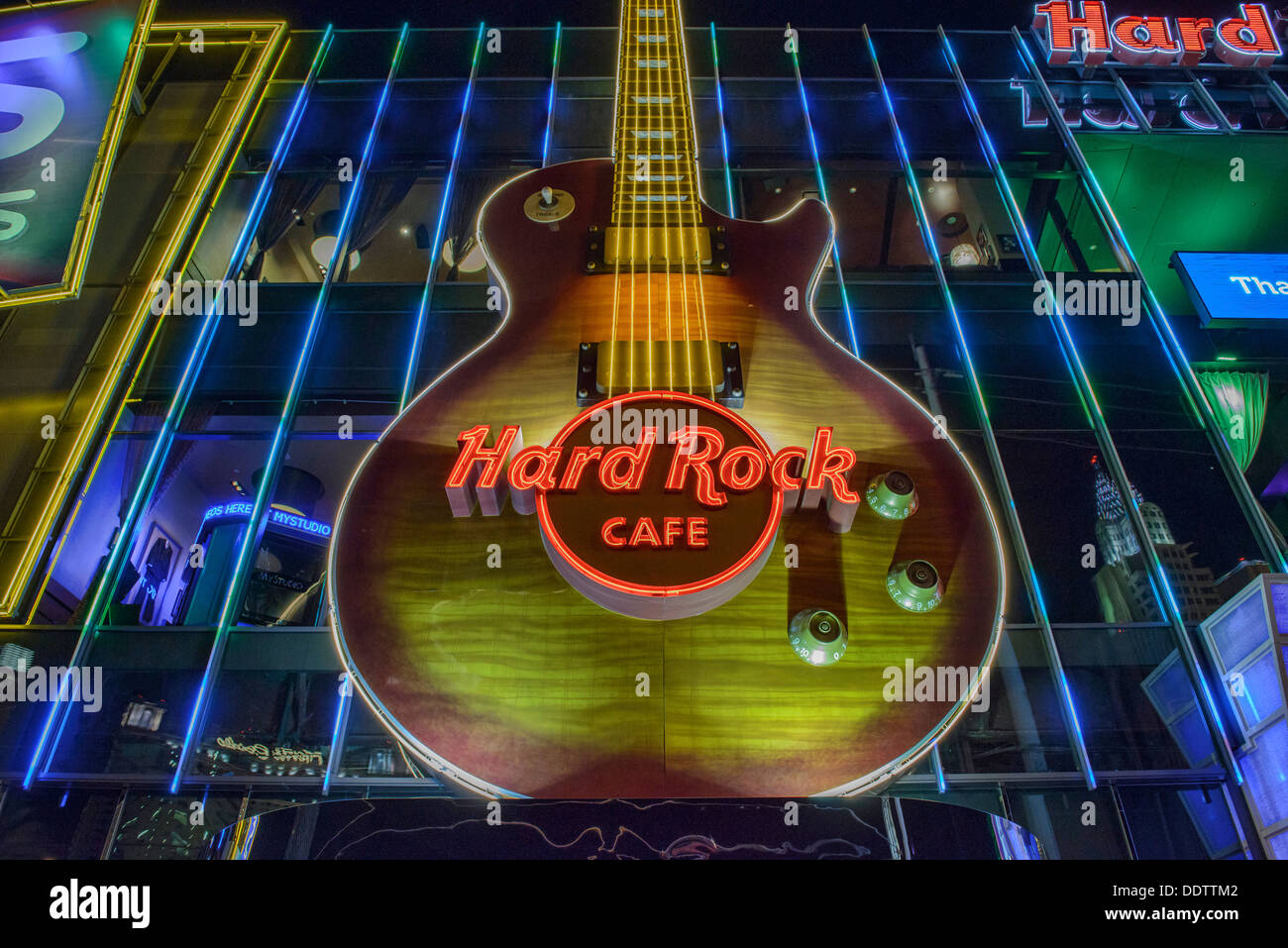 Les lumières de Las Vegas, Nevada Banque D'Images