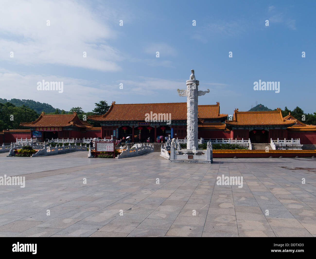 Le nouveau palais Yuan Ming Zhuhai Banque D'Images