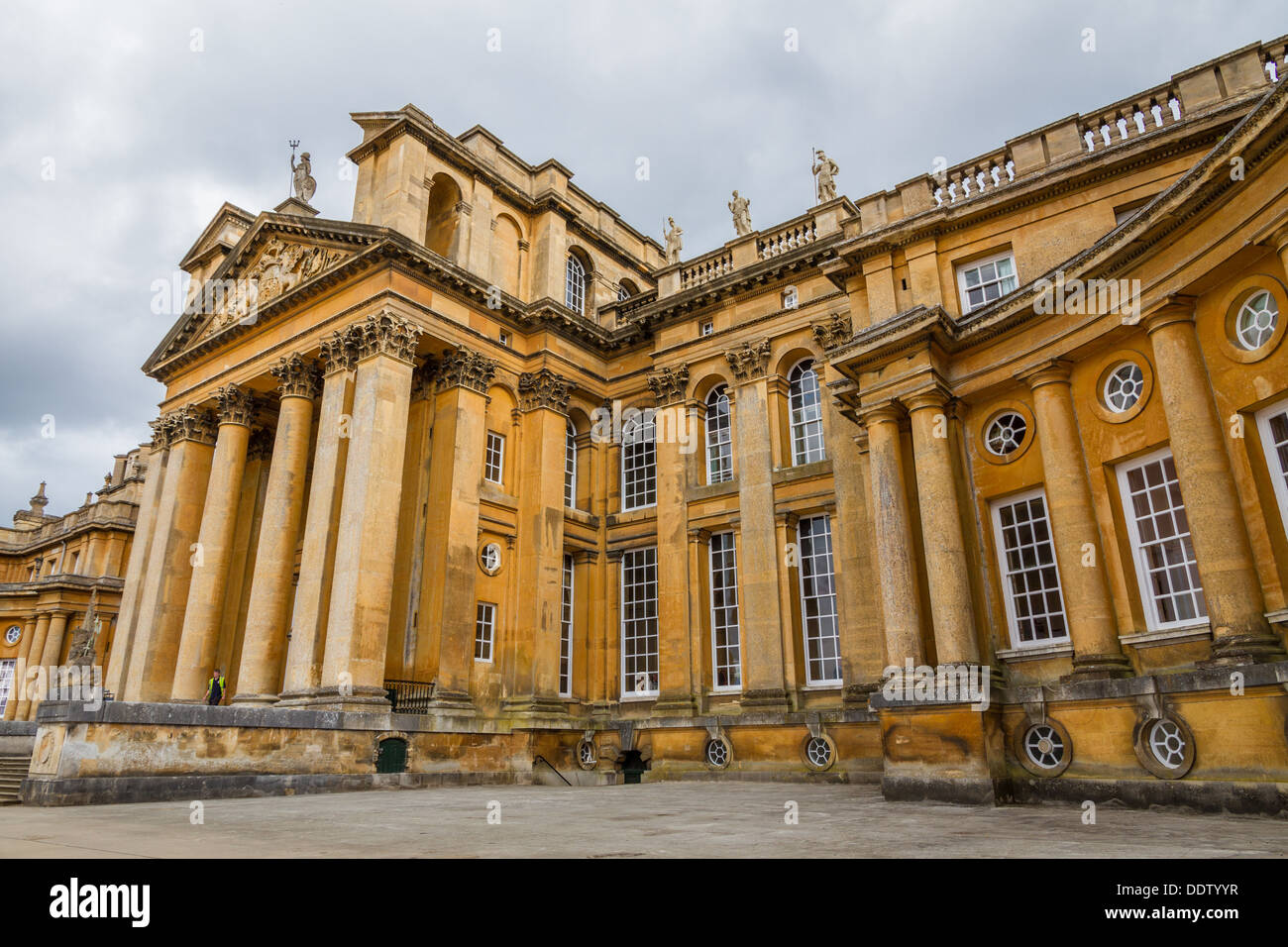 Blenheim Palace à Woodstock, Oxfordshire, Angleterre Banque D'Images
