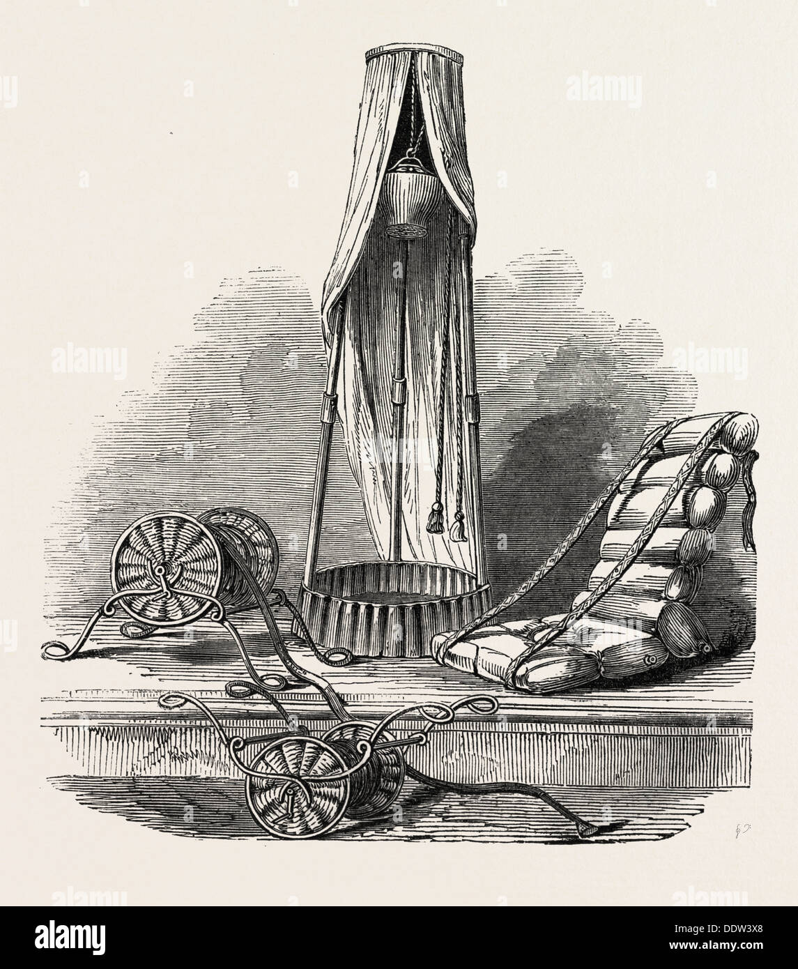 Baignoire de caoutchouc, par C. HANCOCK Banque D'Images