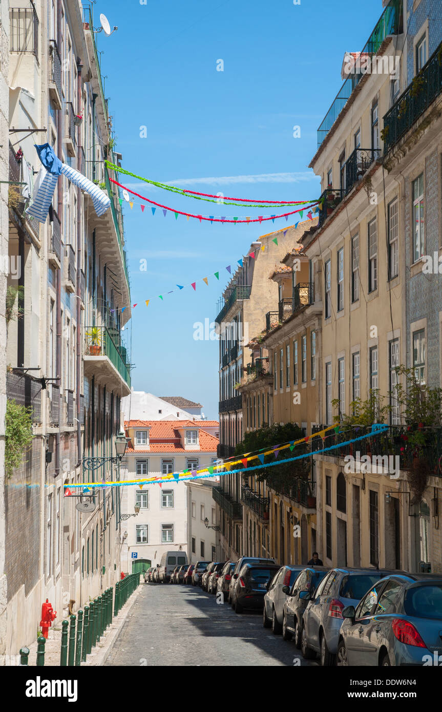 Les fêtes de Lisbonne Banque D'Images