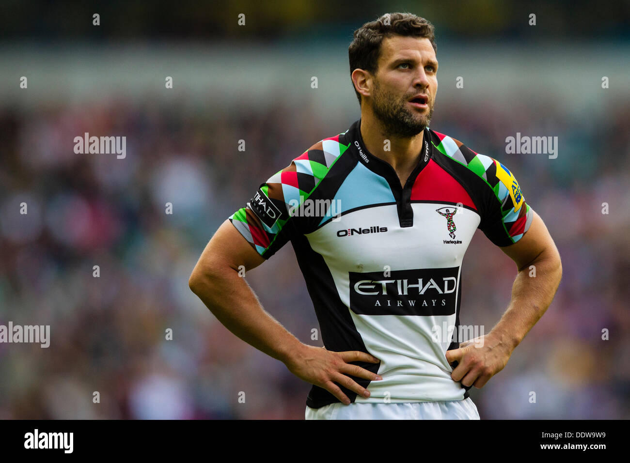 Londres, Royaume-Uni. 07Th Nov, 2013. Action de London Wasps vs Harlequins dans l'Aviva Premiership match de coupe Double Londres joué au stade de Twickenham, Londres. Credit : Graham Wilson/Alamy Live News Banque D'Images