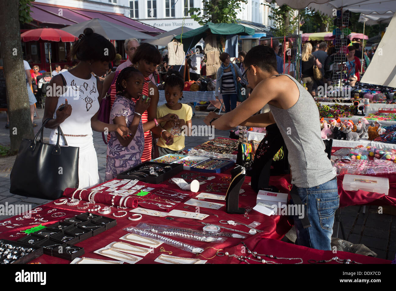 'T Zand Bruge Brugge Bruges Belgique Belgique Banque D'Images